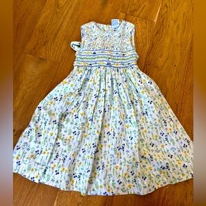 Friedknit creations carriage boutique girls floral dress 6x small